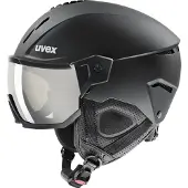 Uvex Skihelm Instinct Visor Black Mat-53 - 56 cm