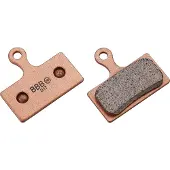BBB Paar DiscStop Pads voor Shimano: XTR M9000 /XTR BR-M987 /XT M8000 /XT M785 /XT BR-RS785 /SLX M675 / Deore M615 /BR-CX77 /AlfineBR-S700 /BR-R517 / FSA K-Force || Maat: Metaal