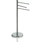 kela Handdoekenrek Swing Silver Matt