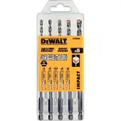 DeWalt steenboren set 5-delig