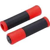 BBB Handvatten Fiets Viper - Fiets Handvatten Met Maximale Grip - Zwart/Wit - Lengte 130 mm - BHG-97