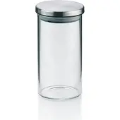kela voorraadbus, Baker, glas, 14 cm hoog, 7,5 cm diameter, 0,35 liter, artikelnummer 10766