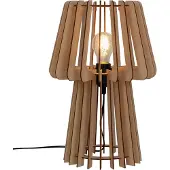 Nordlux Tafellamp hout met schakelaar en E27 fitting Groa