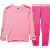 Helly Hansen Baselayerset Kids Lifa Merino Set Dragon Fruit-Maat 128