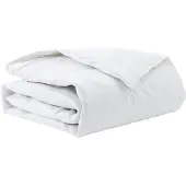 vidaXL Winter Duvet Wit 140 x 220 cm Veer