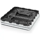 Reisenthel Framebox L Opbergbox - 27L - Frame Rhombus Licht Grijs