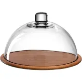 Leonardo bord met glazen deksel 28cm Cucina L018519