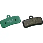 Bbb Cycling Remblokjes Fiets - DiscStop E-Bike - Remblokken Elektrische Fiets - Compatibel met Shimano Schijfremmen - Groen - BBS-55E