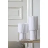 Markslöjd Tafellamp Catis, wit / opaal, Woon-/ Eetkamer, Kunststof, Modern, Tafellamp