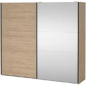 Ebuy24 Como schuifdeurkast 2 deuren 245x220cm eikdecor.