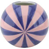 House Vitamin Vase flower vase swirl pink/violet 15x15x13,5cm