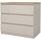 Ebuy24 Naia kommode 3 lades eikdecor.