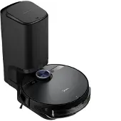 Midea S8+, zonder zak, zwart, rond, 0,4 liter, 0,2 liter, lasersensor voor afstandsbepaling (LDS)