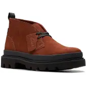 Clarks Veterschoen Men Badell DB Chestnut Nubuck-Schoenmaat 46