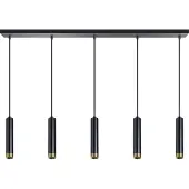 Eth 5-lichts eettafel hanglamp Miller