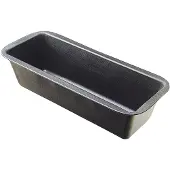 Gobel cakevorm 28 x 10 cm staal bruin