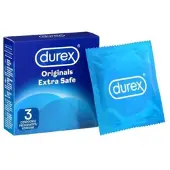 Durex Extra veilig met de Extra Safe 3 st - Transparant