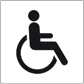Ivana Pictogram Invalide WC