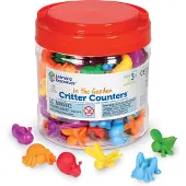 Learning Resources In The Garden Critter Counters (Set van 72) - 1+
