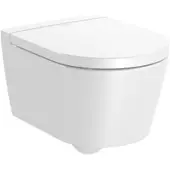 Roca Inspira - Hangend toilet, Rimless, wit A346528000