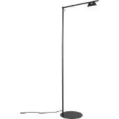 Nordlux Contina-vloerlamp-G9-opaal glas/zwart