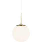Nordlux Hanglampe , Grant, dimbare, Wit, Woonkamer, Glas