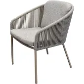 AVH-Collectie Brightling dining tuinstoel latte rope