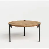 TIPTOE Brooklyn Koffietafel Reclaimed Wood | Graphite Black