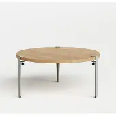 TIPTOE Brooklyn Koffietafel Solid Oak | Eucalyptus Grey
