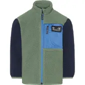 Didriksons Anten, fleecejas, junior, lichtgroen