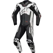 Alpinestars GP Plus V4 Sprint, leren pak 1st. ,Zwart/Wit/Neon-Rood ,56