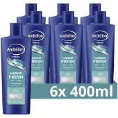 Andrélon Men Marine Fresh shampoo - 6 x 400 ml | Shampoo van