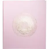 Exacompta Fotoalbum Exacompta 29x32cm 60 witte pagina's Ellipse roze