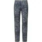 Comma Leggings lichtlila / zwart / wit