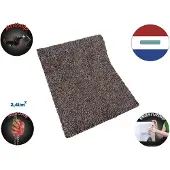 JYG Katcot SUPER ABSORB deurmat bruin 120x220cm - wasbaar - XXL tapijtloper