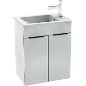 Jika Cube - Kast met wastafel, 49x33x61 cm, wit H4536411763001