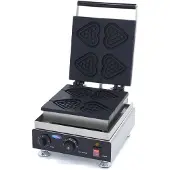 Maxima Wafelijzer - 4 Stuks - Lolly Hartjes Wafel