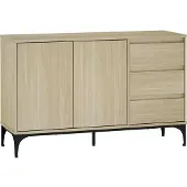 En.casa Dressoir Kistiandi 120x40x76 cm licht eiken []