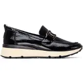 Carmela Dames Trainers 162518 zwart (41), 1 tot 3 cm, Geen, Casual, Lakleer 16251803-NEGRO