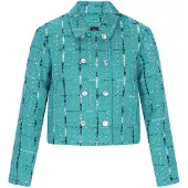 Faina Blazers turquoise / zwart / wit