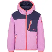 TROLLKIDS - Kid's Sandvika Turnover Jacket - Fleecevest 140, roze
