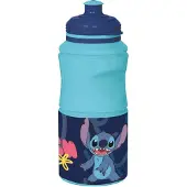 Stor - Easy hold sports water bottle, 380 ml- Stitch (088808722-75055-12)