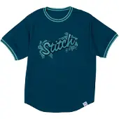 Loungefly Disney Stitch Sporty T-shirt Met Korte Mouwen