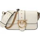 Pinko Schoudertas 'LOVE ONE' wit