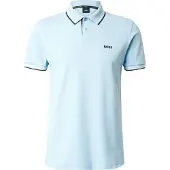Boss green Shirt 'Paul' navy / lichtblauw