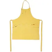 Dutchdeluxes Schort Denim & Canvas Slim Fit Yellow-66 x 67 cm
