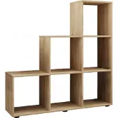VCM Nitas wandkast , kamerverdeler 6 vakkenSonoma eiken decor.