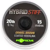 Korda Hybrid Stiff 20lb 15m Gravel Brown
