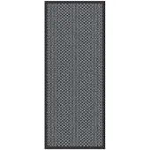 vidaXL Deurmat 60x150 cm antracietkleurig