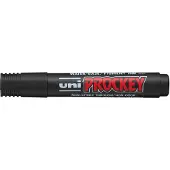Uni-Ball 720233 Retractable Tip Black Felt Pen 12 Units Zwart Kinderen